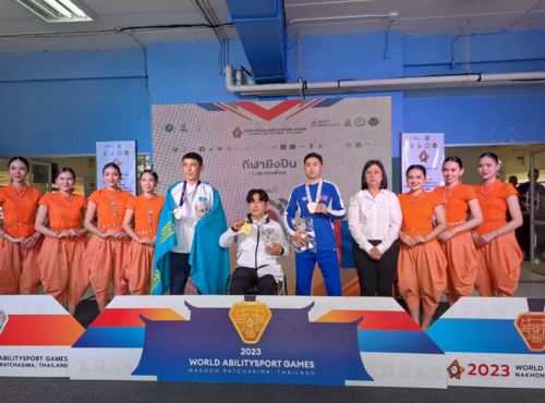 Г.Ганзориг хөгжлийн бэрхшээлтэй тамирчдын наадмаас хүрэл медаль хүртлээ